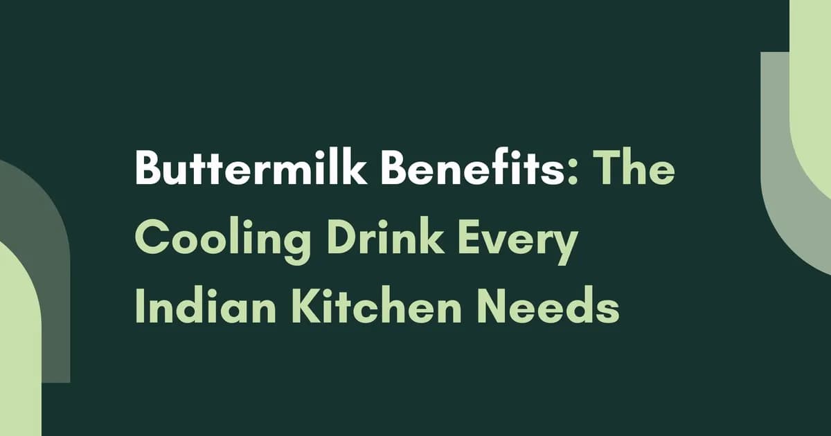 Buttermilk Benefits