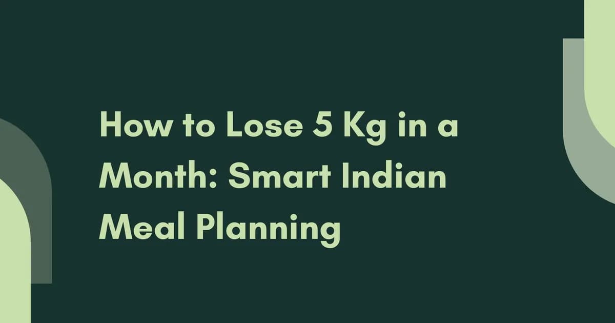 Lose 5kg in One Month: Complete Guide