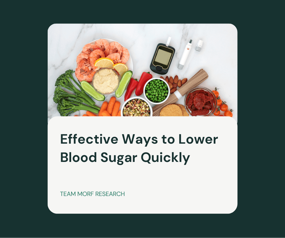 Quick and Effective Strategies to Lower Blood Sugar